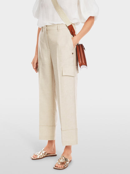 Marc Cain_Wukari High-Waist Trousers_YC 81.68 W42_607_05