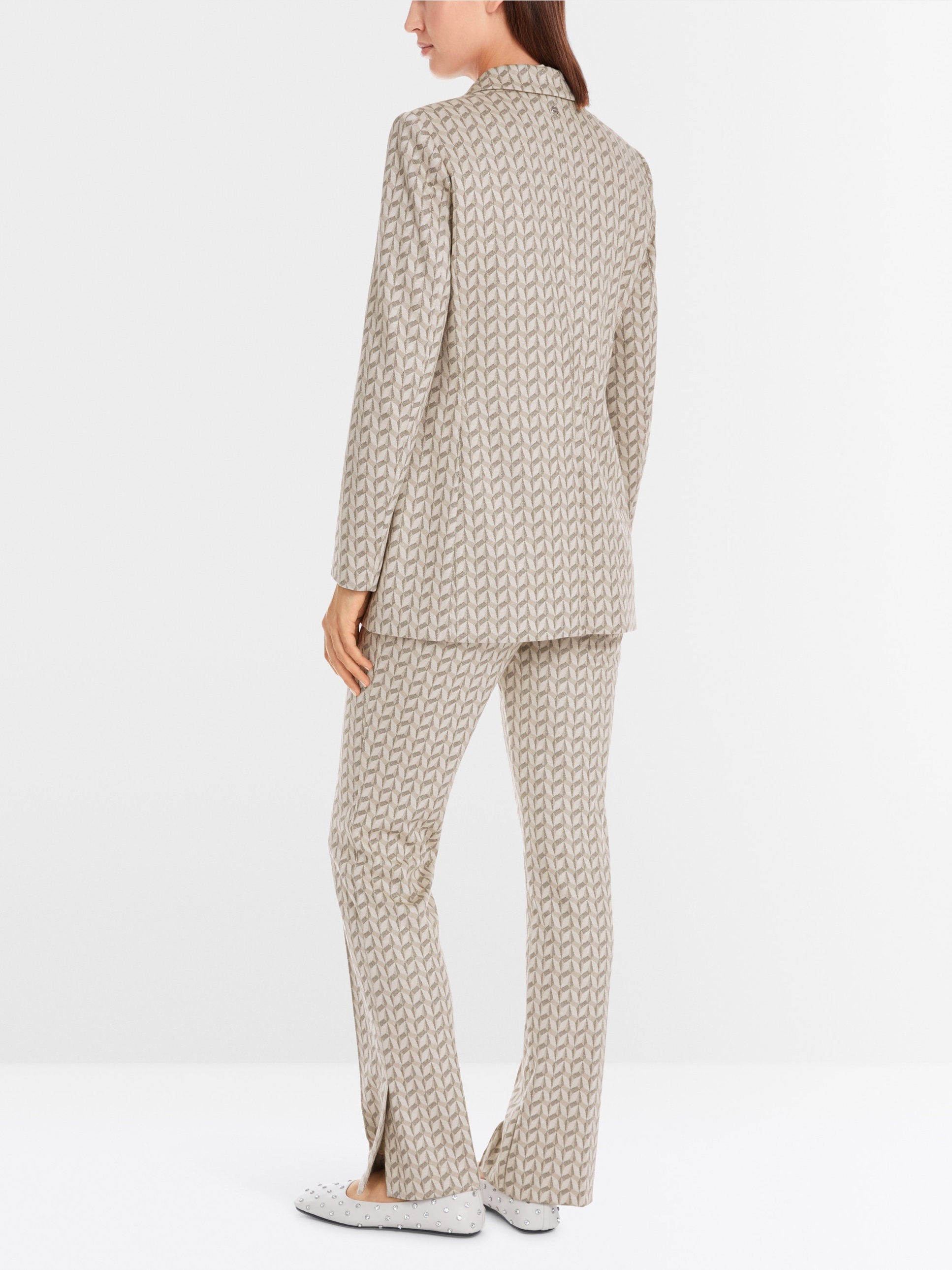 Blazer in Graphic Jersey Jacquard_YC 34.16 J19_129_02