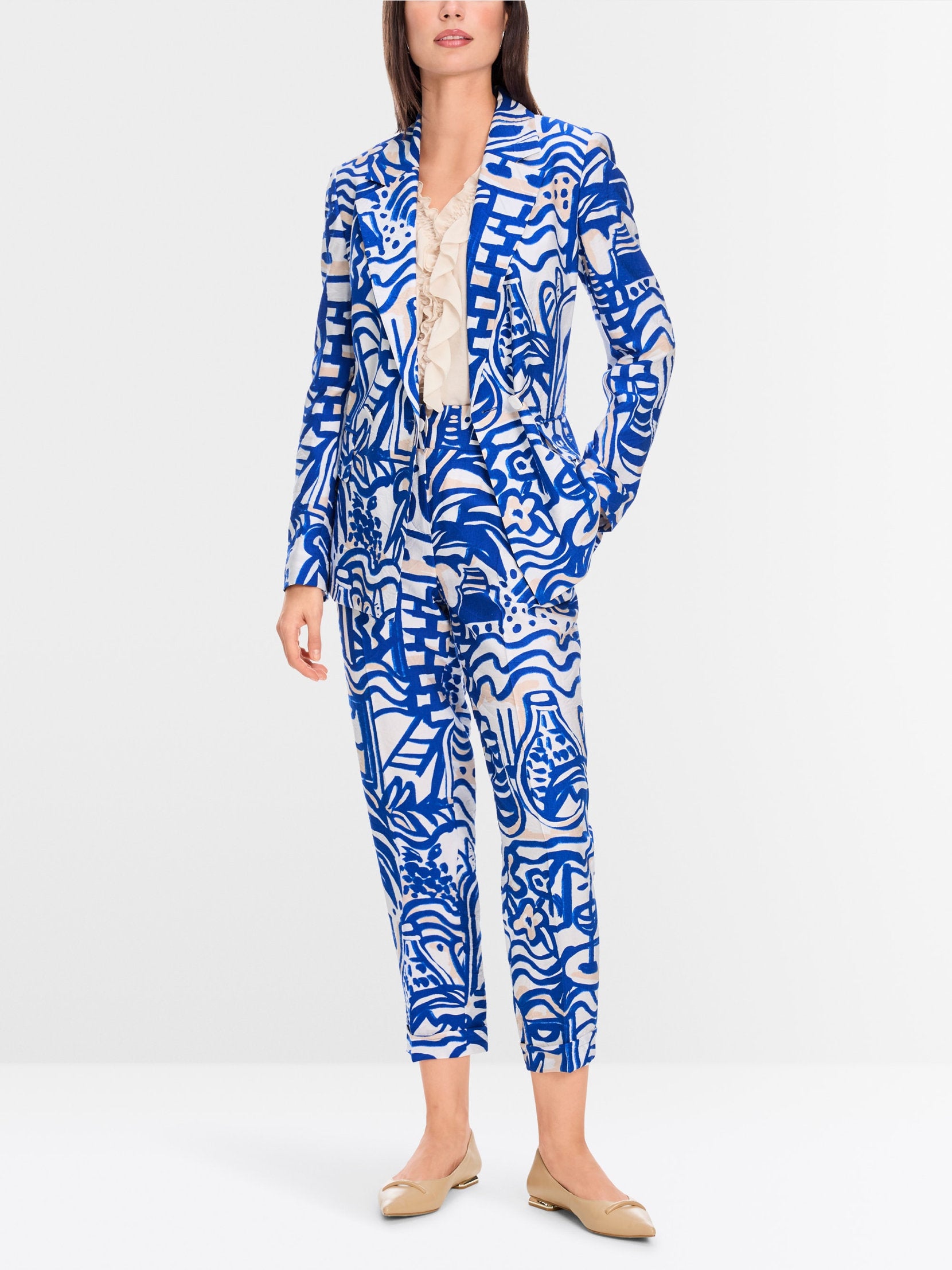 Marc Cain_Printed Blazer_YC 34.37 W79_366_02