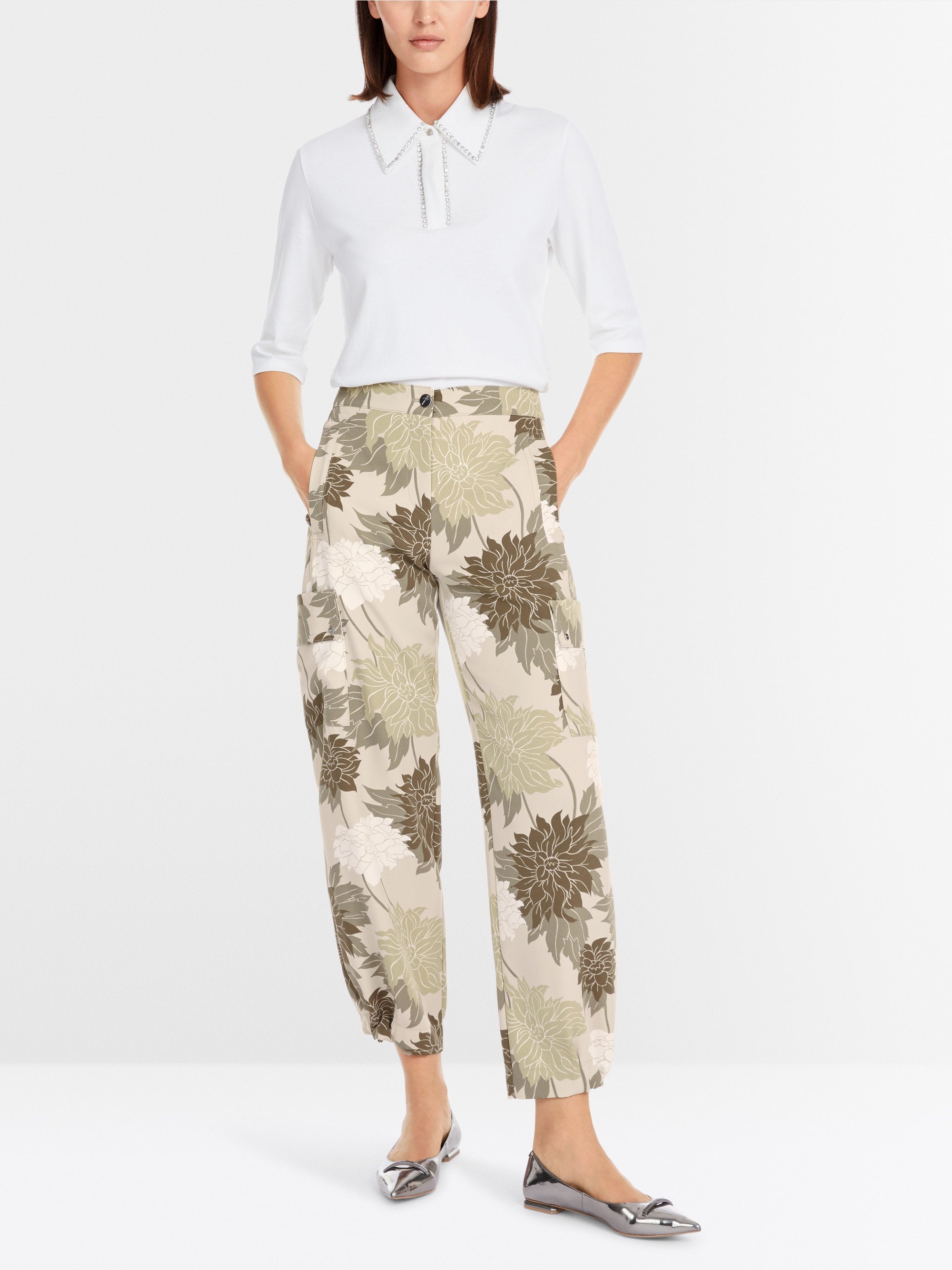 RENTON Cargo Pants in Floral Design_YC 81.39 W16_127_05