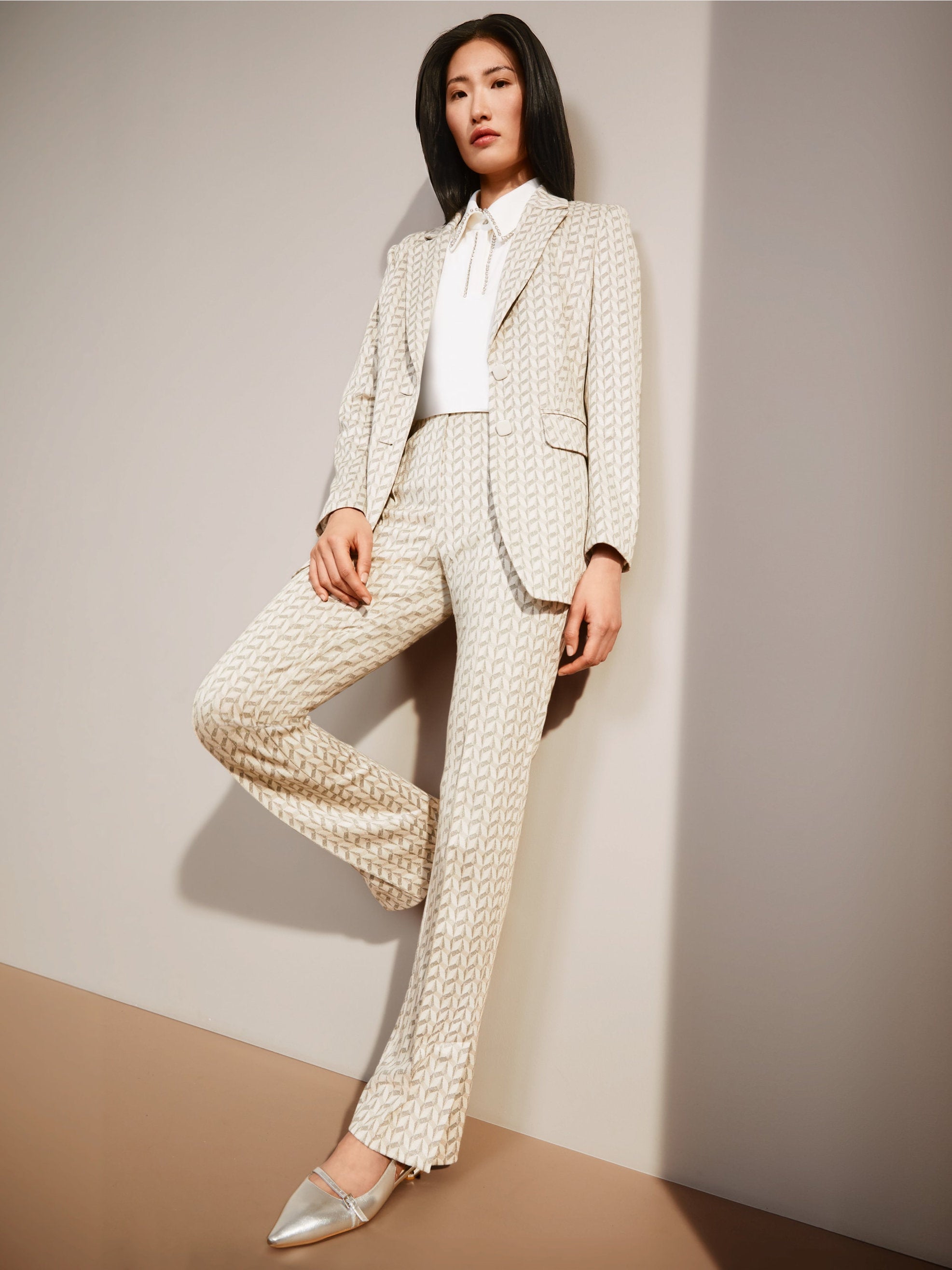 FATSA Jersey Jacquard Trousers_YC 81.50 J19_129_10