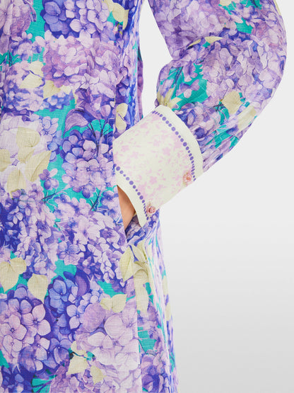 Marc Cain_Floral Print Short Shirt Dress_YG 21.16 W13_764_04