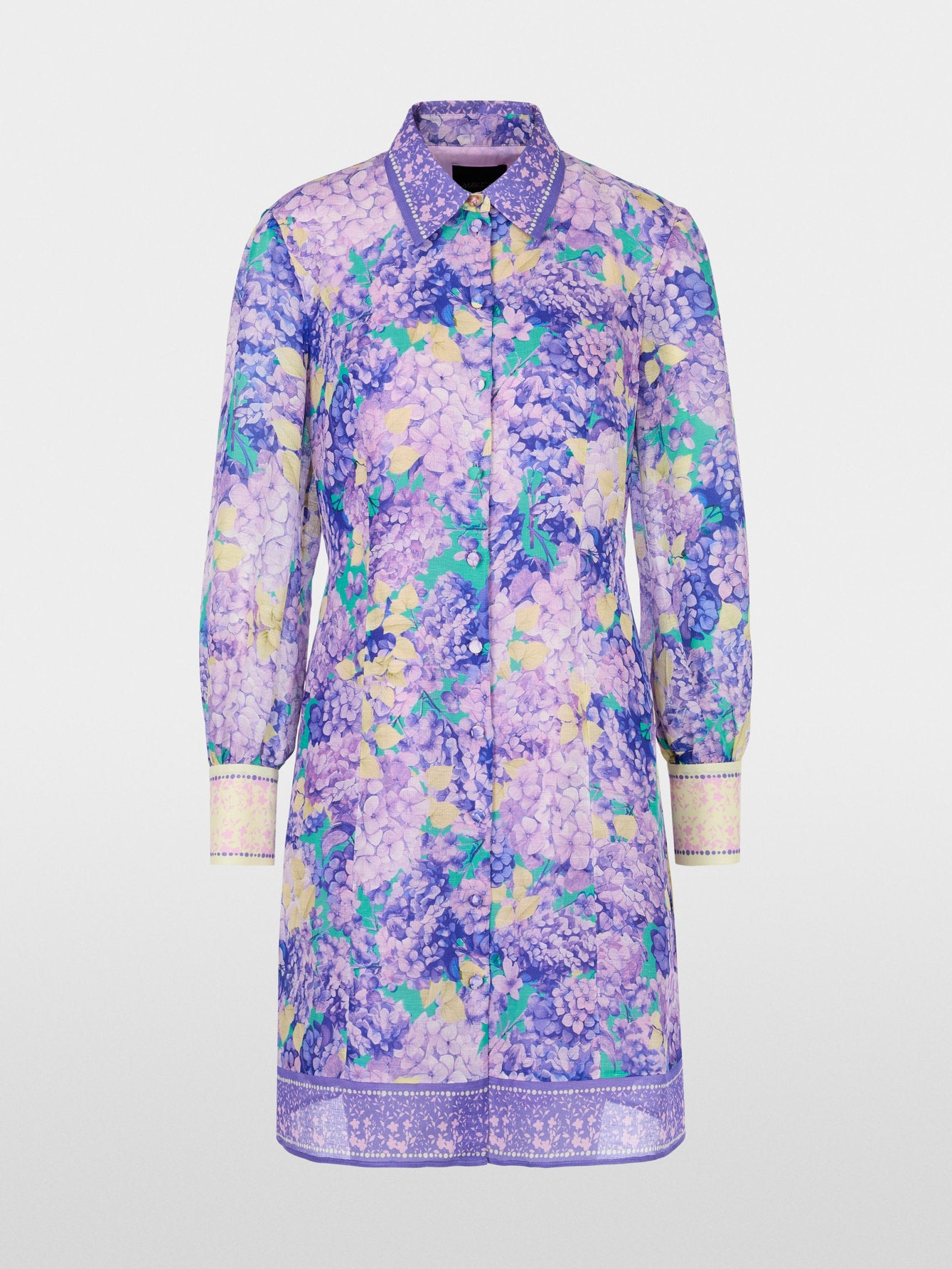 Marc Cain_Floral Print Short Shirt Dress_YG 21.16 W13_764_07