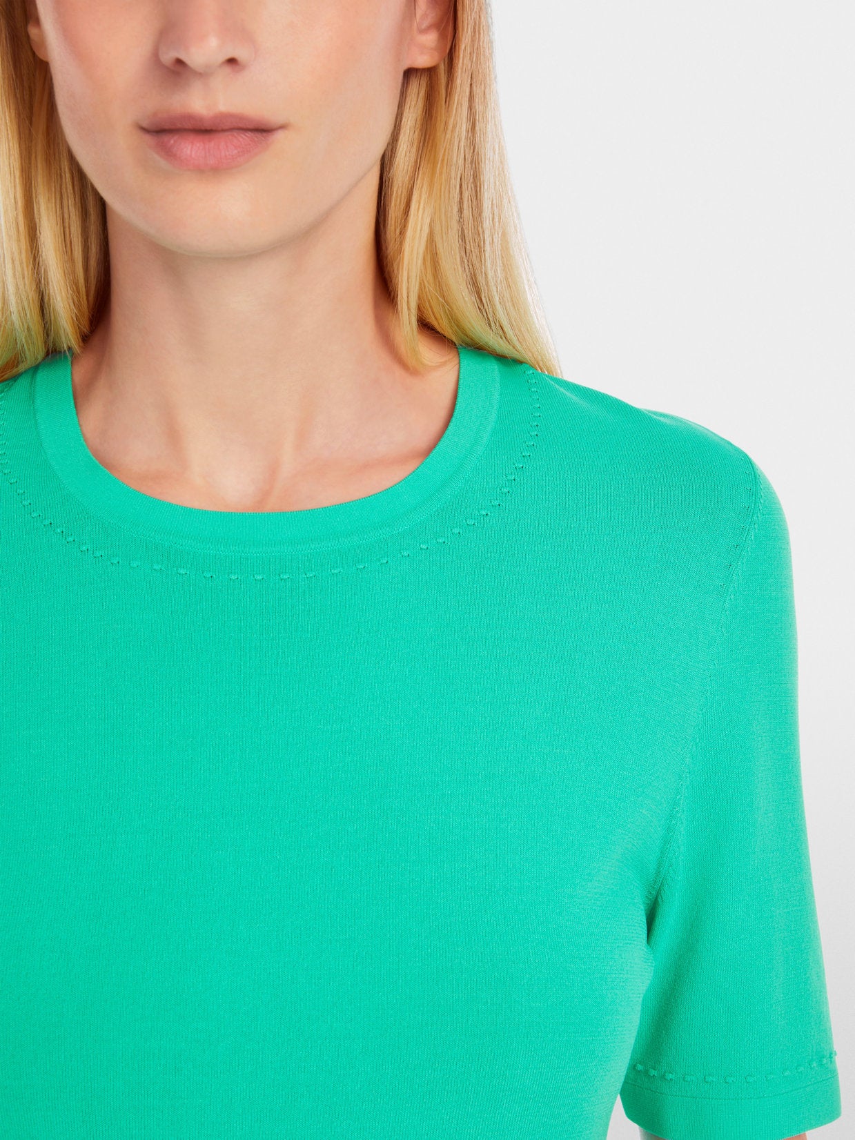 Marc Cain_Plain Fine Knit Sweater_YG 41.05 M60_565_04