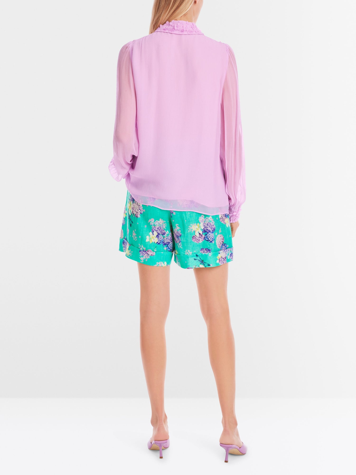 Marc Cain_Delicate Viscose Crepe Shirt Blouse_YG 51.07 W14_707_03