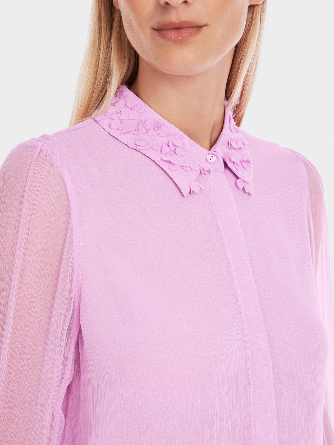 Marc Cain_Delicate Viscose Crepe Shirt Blouse_YG 51.07 W14_707_04