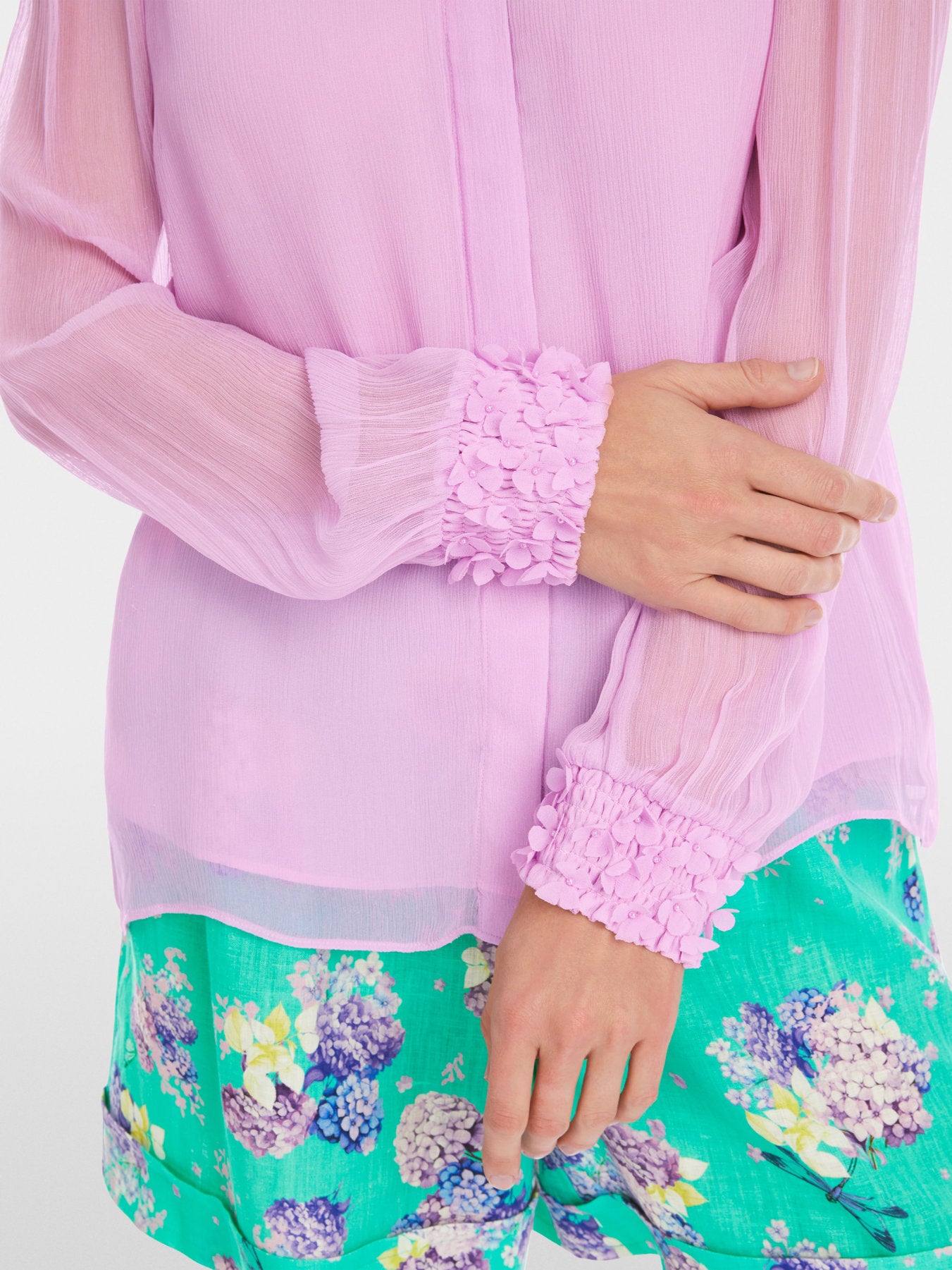 Marc Cain_Delicate Viscose Crepe Shirt Blouse_YG 51.07 W14_707_05