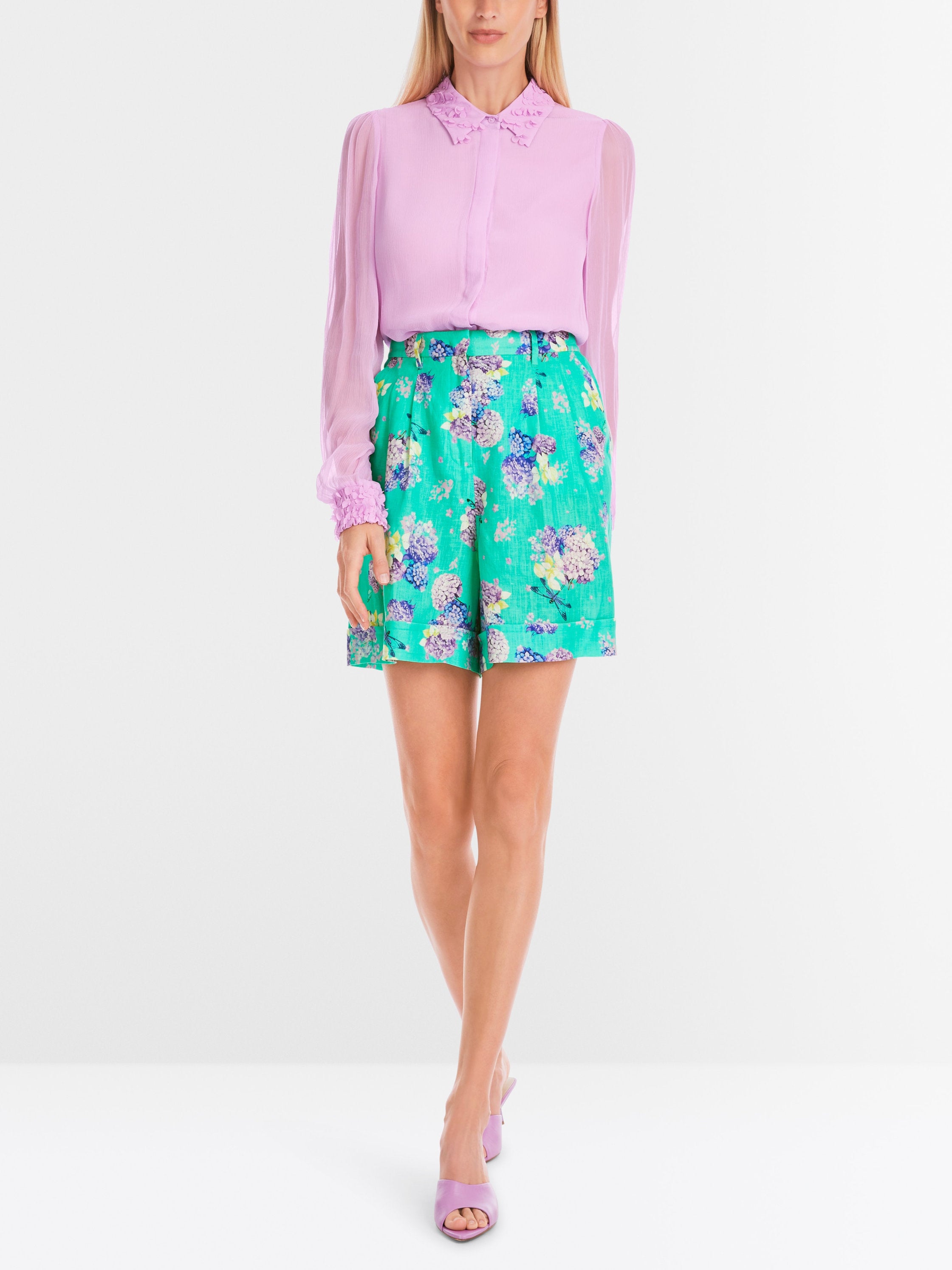 Marc Cain_Delicate Viscose Crepe Shirt Blouse_YG 51.07 W14_707_06