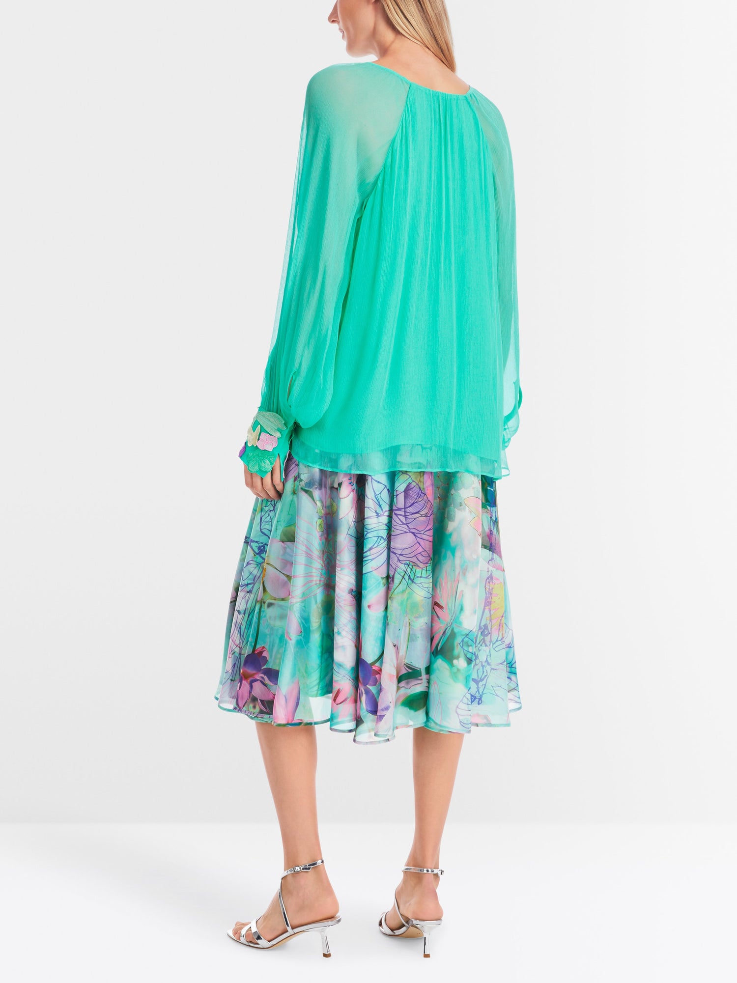 Marc Cain_Delicate Viscose Crepe Slip Blouse_YG 51.08 W14_565_03