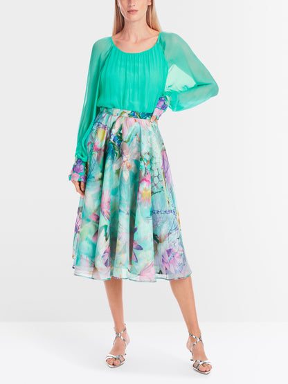 Marc Cain_Delicate Viscose Crepe Slip Blouse_YG 51.08 W14_565_05