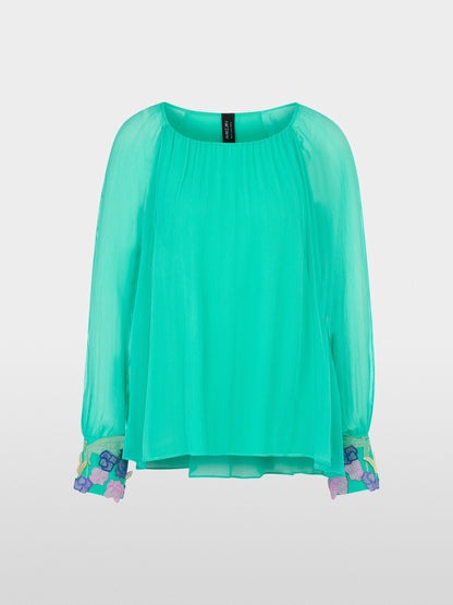 Marc Cain_Delicate Viscose Crepe Slip Blouse_YG 51.08 W14_565_07