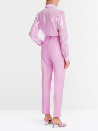 Marc Cain_Franca Trousers with Tapered Leg_YG 81.13 W20_707_02