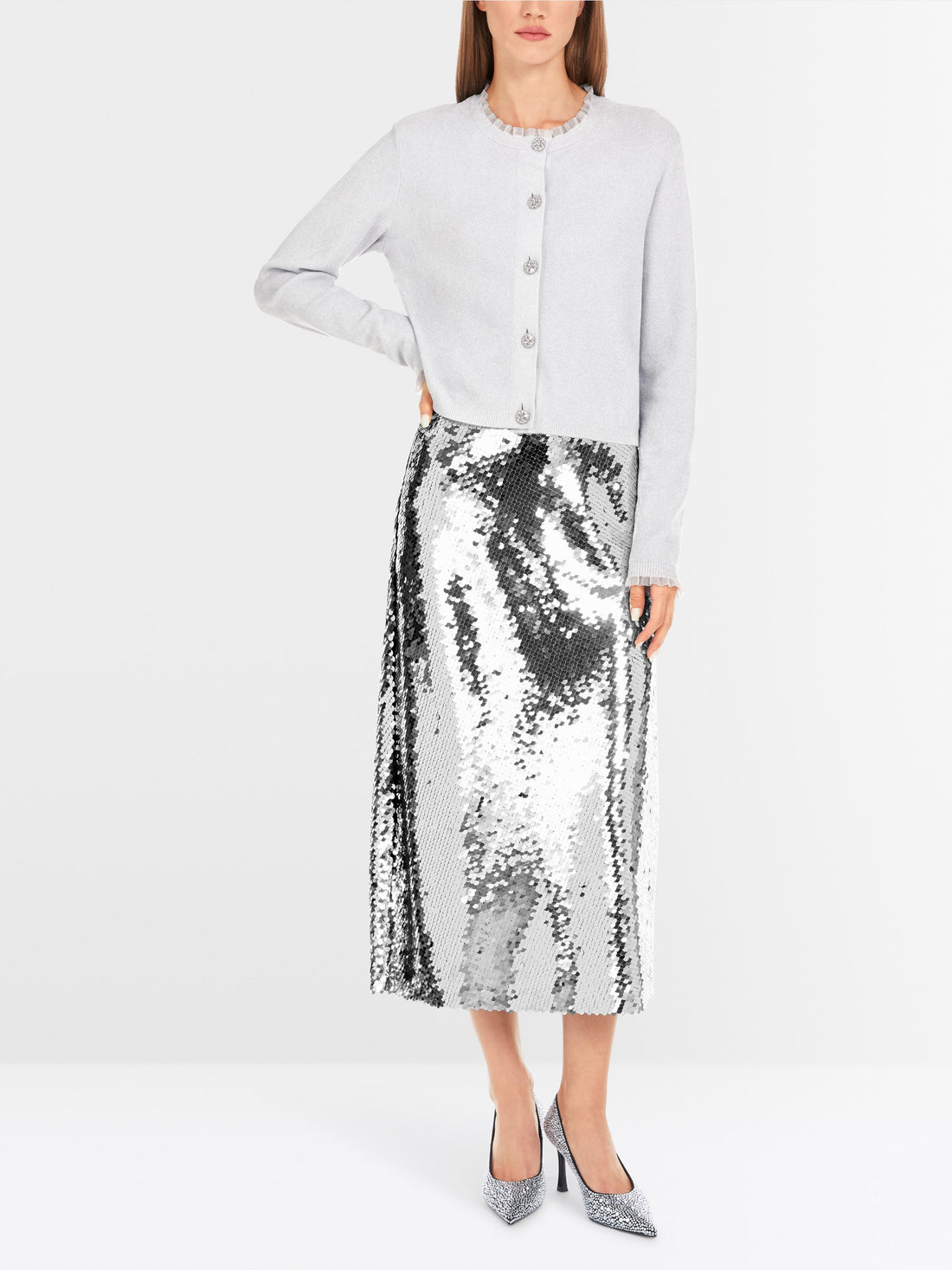 Calf-Length Sequin Skirt_YG 71.01 W03_801_01