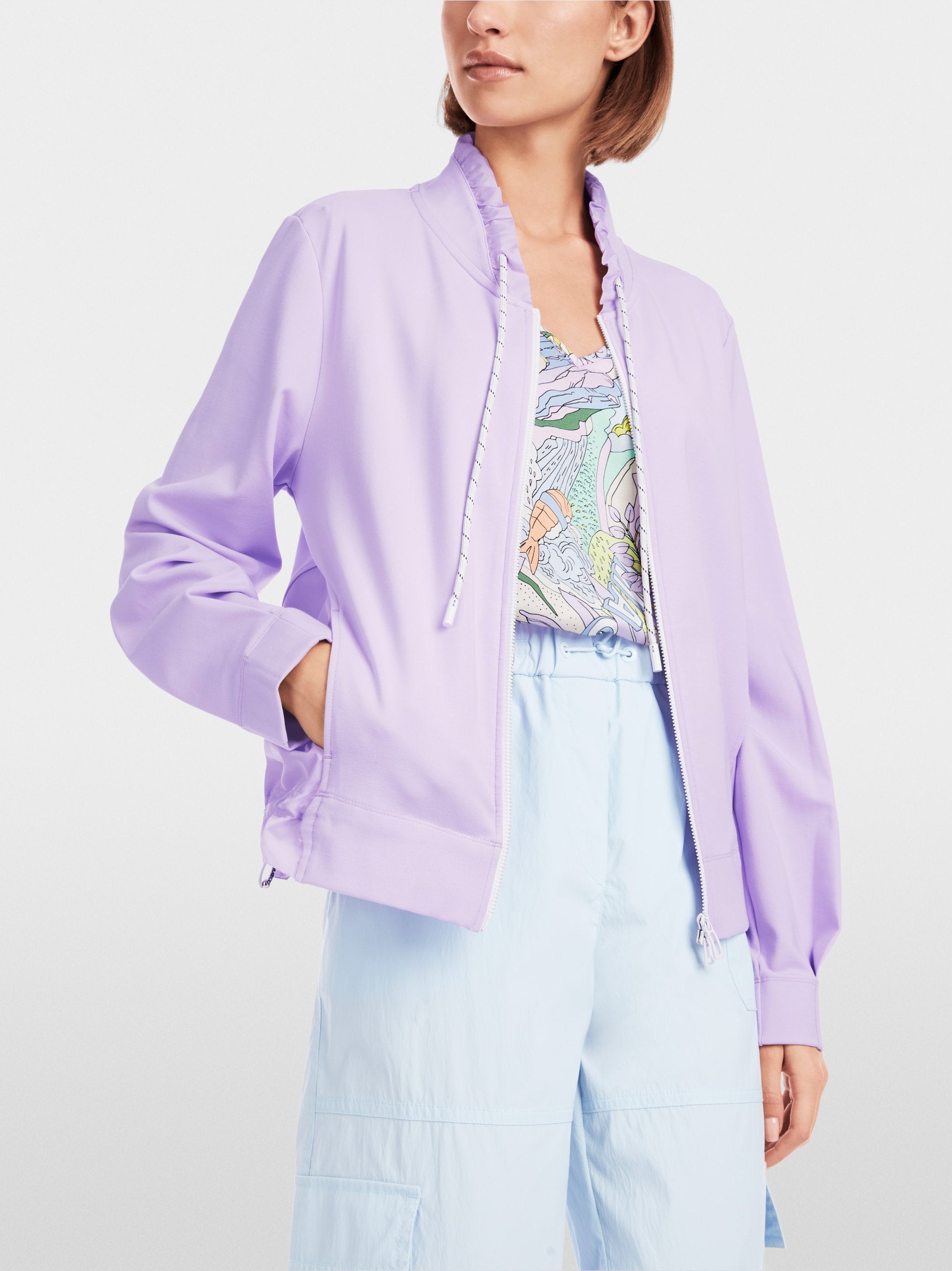 Jacket with Frill Effect - BEVAVA