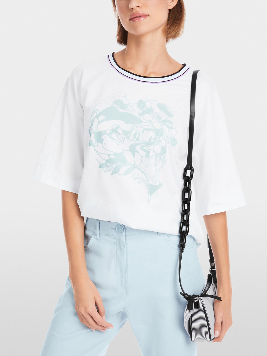 Marc Cain_Rethink Together T-Shirt with Print_YS 48.01 J81_100_01