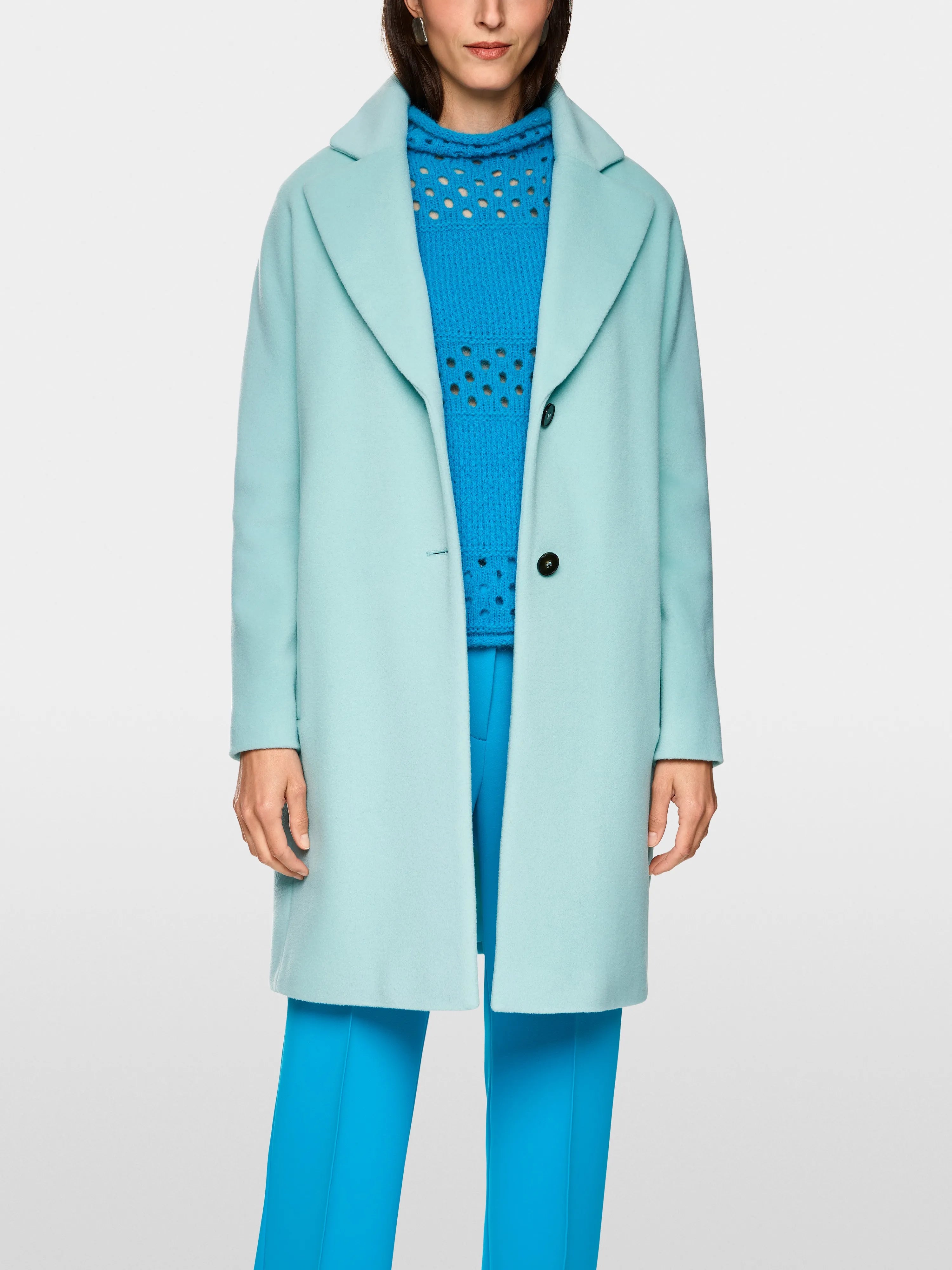 Marccain_Soft Teal_Wide Coat in Alpaca Wool Blend_ZA 11.05 W10_507_05
