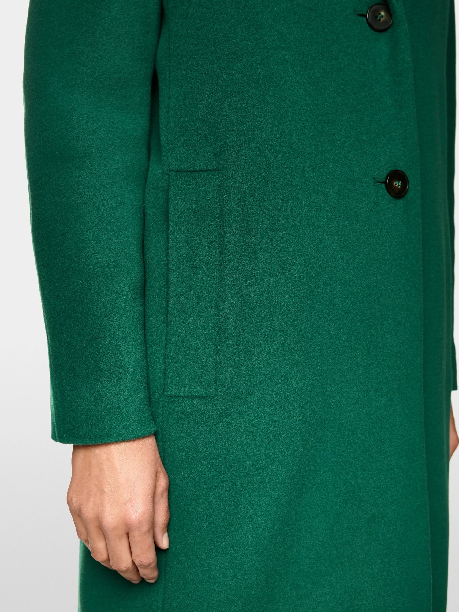 Marccain_Dark Jade Green_Wide Coat in Alpaca Wool Blend_ZA 11.05 W10_556_04