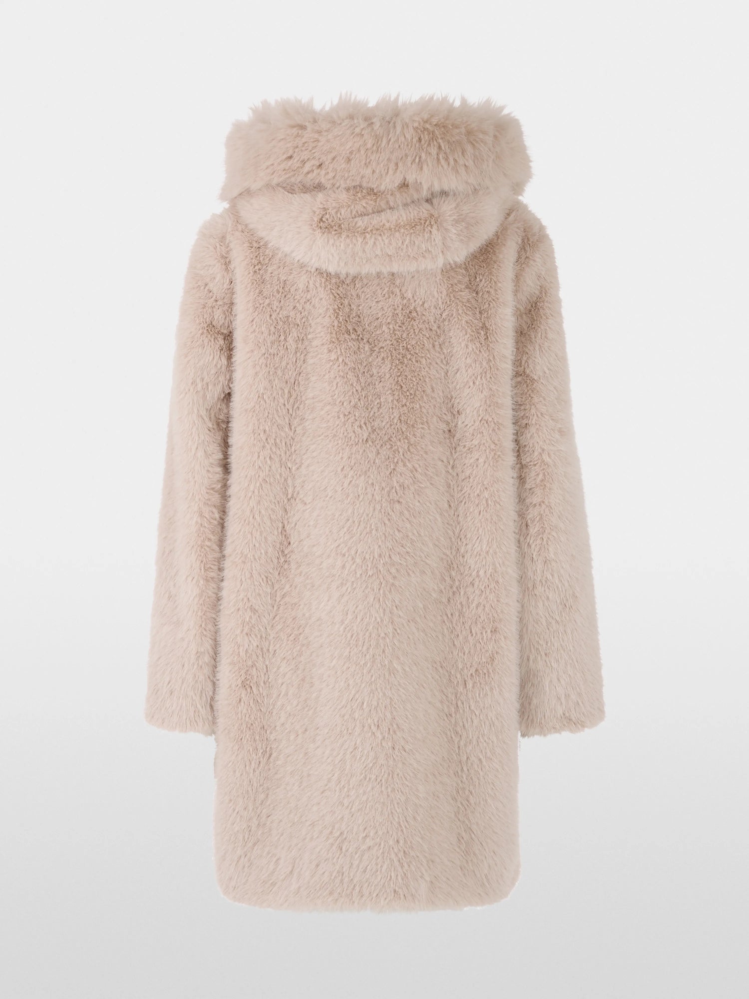 Marccain_Warm Stone_Faux Fur Coat with Hood_ZA 11.06 W87_646_08
