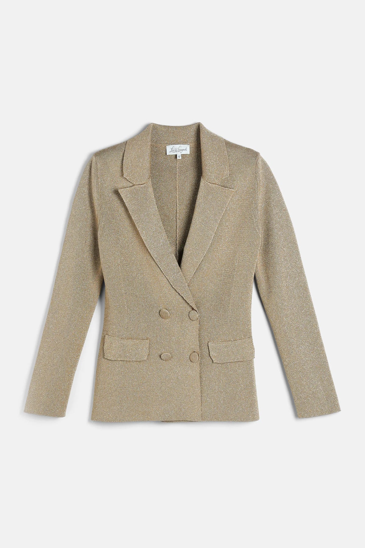Luisa Spagnoli Oro Women Zagarolo - Double-Breasted Viscose-Blend Cardigan SKU: ZAGAROLO_0428 Image 06