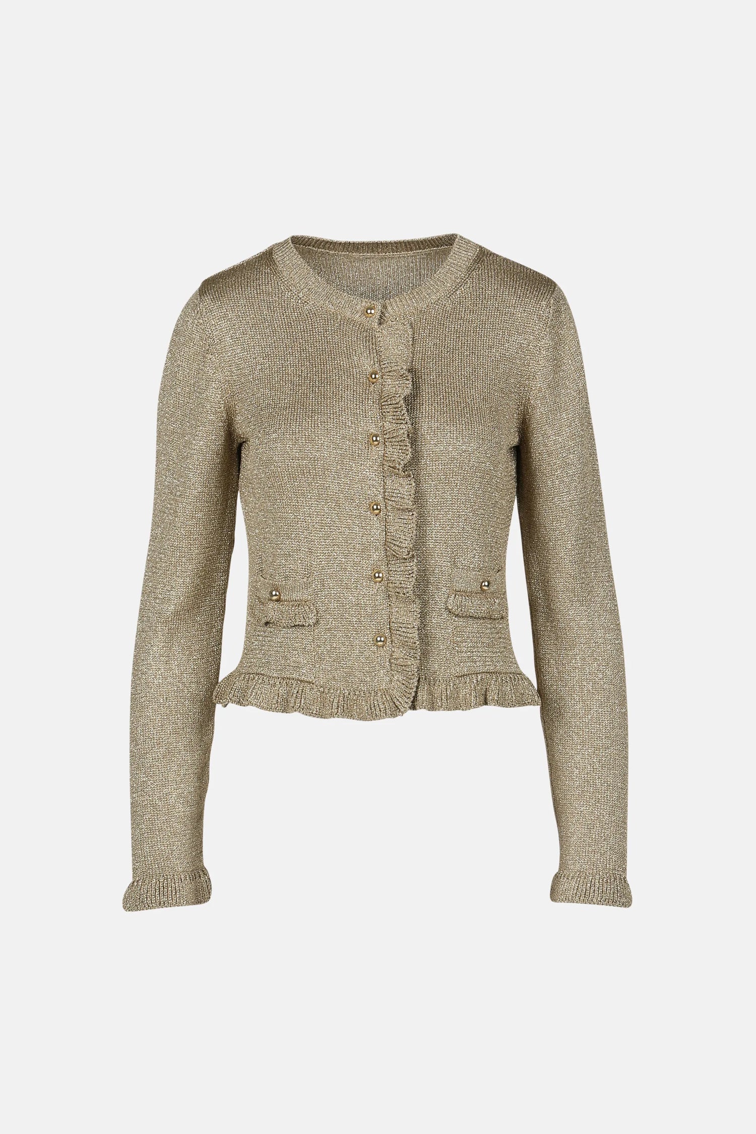 Luisa Spagnoli_Gold_Zandra - Bon Ton Knit Cardigan_ZANDRA_0428_06
