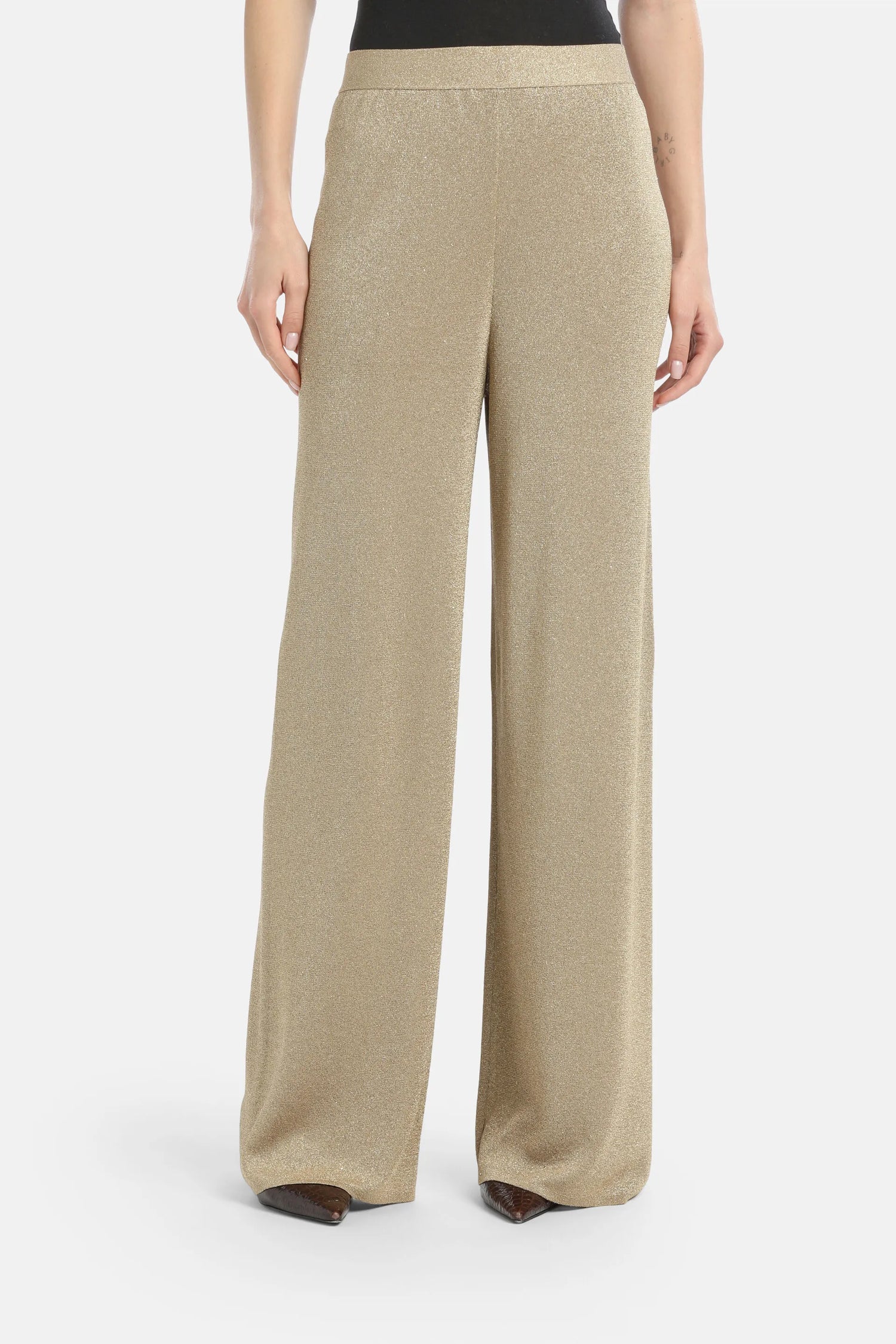 Luisa Spagnoli_Gold_Zavorra - Lurex Relaxed-Fit Trousers_ZAVORRA A_0428_02