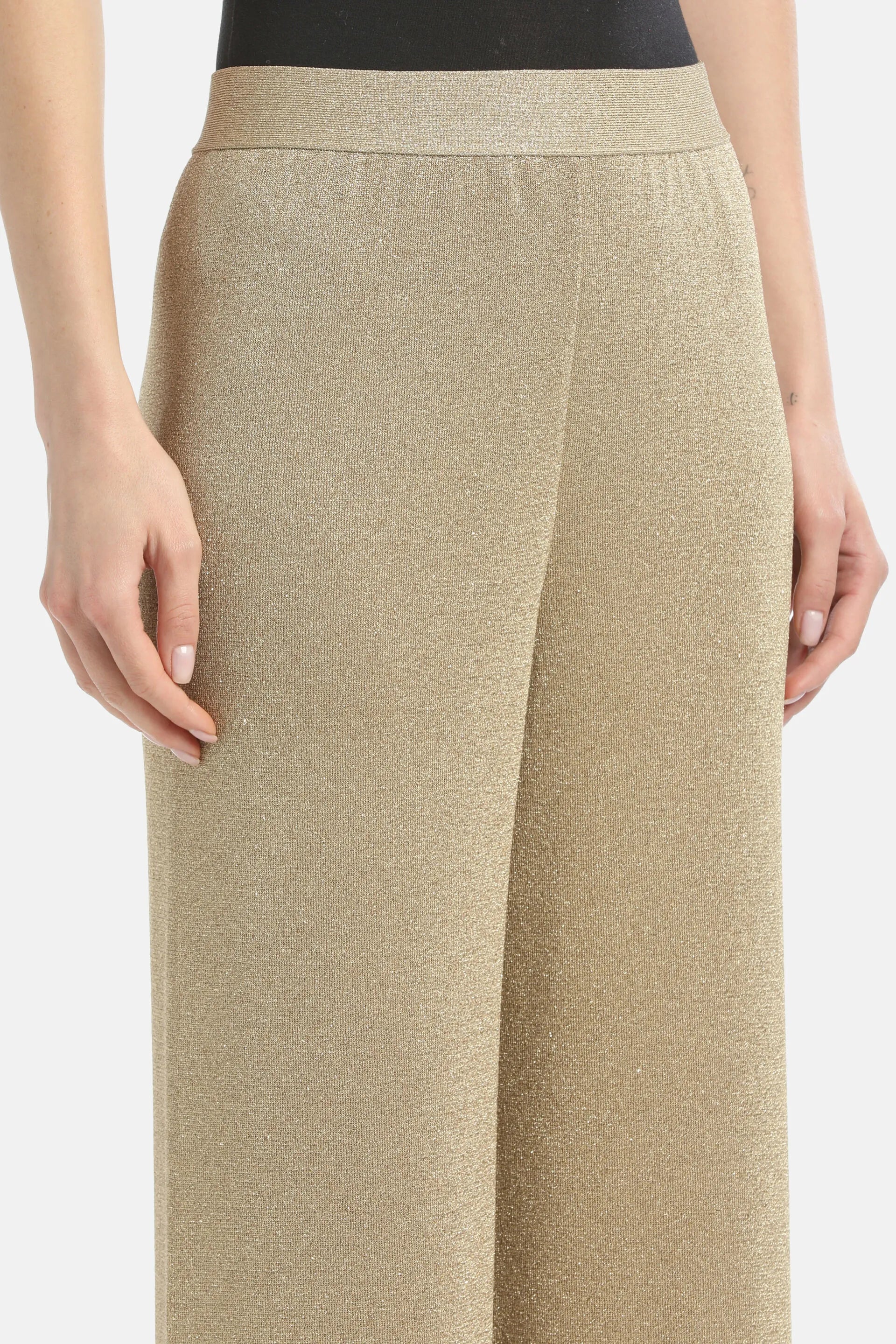 Luisa Spagnoli_Gold_Zavorra - Lurex Relaxed-Fit Trousers_ZAVORRA A_0428_04