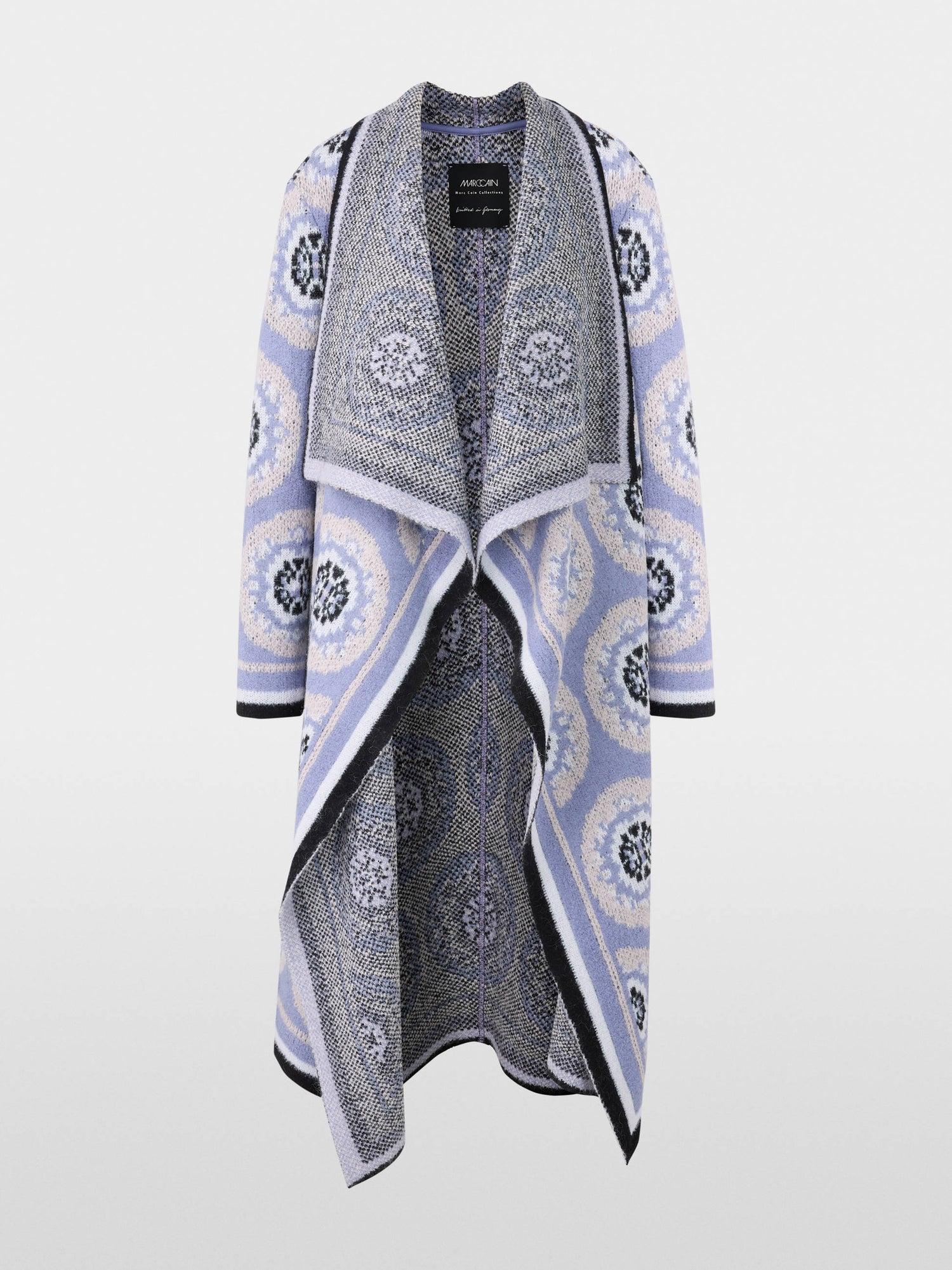 Marc Cain_Bluish Violet_Knitted in Germany Coat_ZC 11.07 M09_774_08