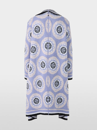 Marc Cain_Bluish Violet_Knitted in Germany Coat_ZC 11.07 M09_774_09