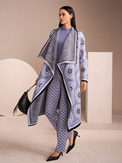 Marc Cain_Bluish Violet_Knitted in Germany Coat_ZC 11.07 M09_774_10