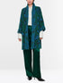 Marccain_Dark Jade Green_Knitted in Germany Jacquard Cape Coat_ZC 11.16 M63_556_01