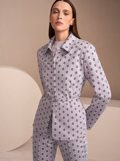 Marc Cain_Light Desert Taupe_Box Jacket with Waist Belt_ZC 31.10 J07_702_01