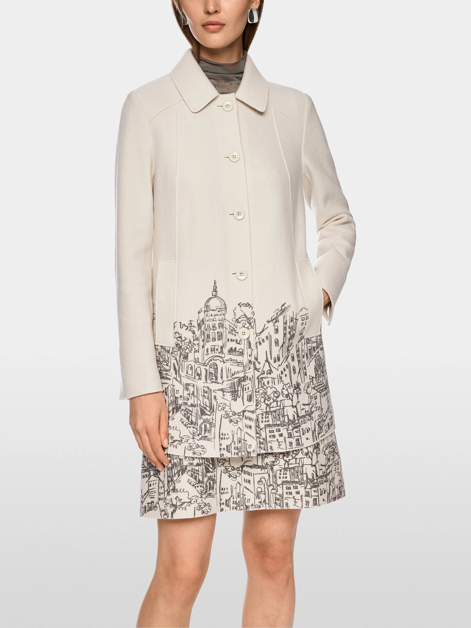 Marc Cain_Smoke_Knitted in Germany Boiled Wool Coat_ZC 31.11 J29_182_05