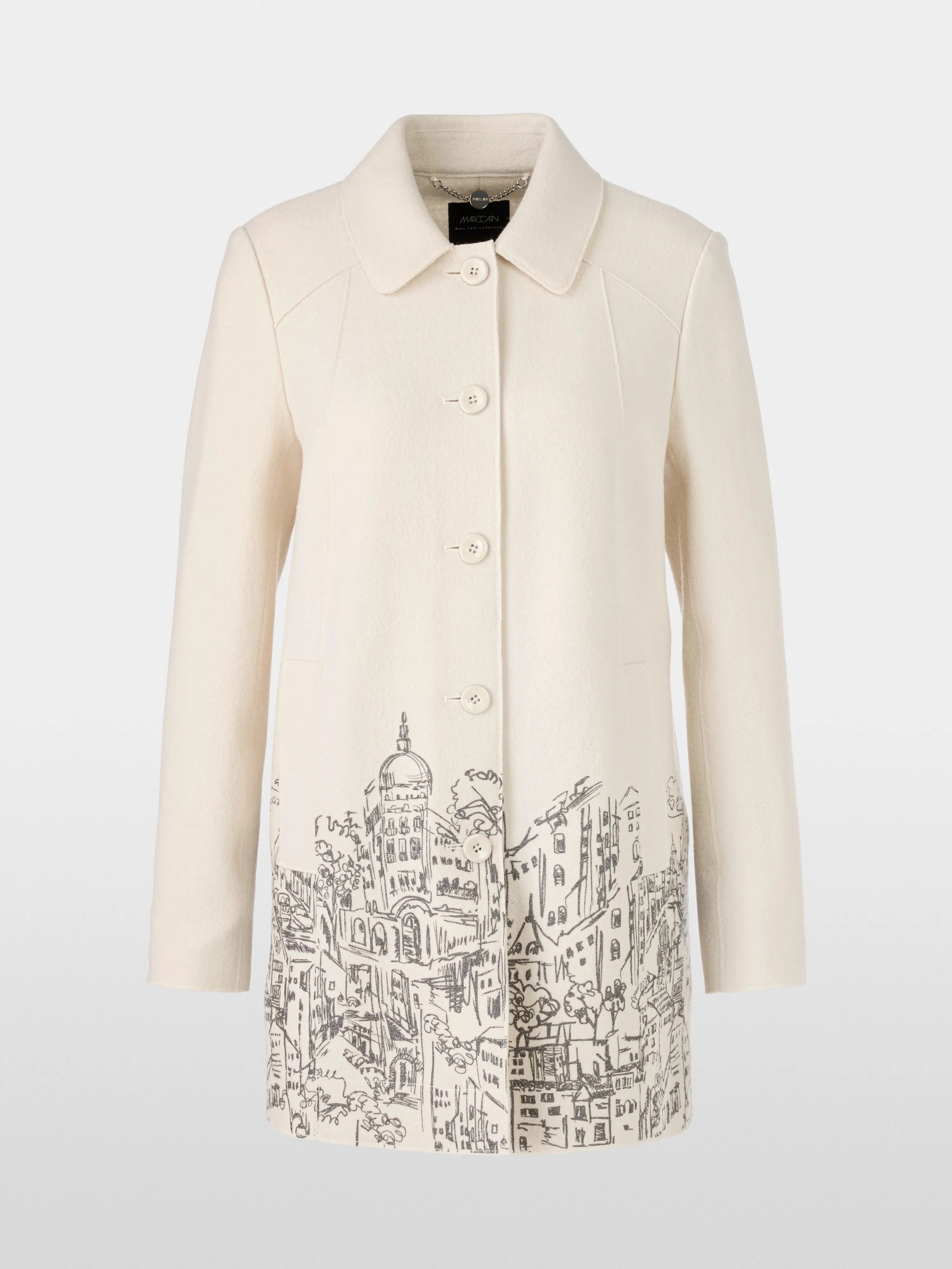 Marc Cain_Smoke_Knitted in Germany Boiled Wool Coat_ZC 31.11 J29_182_07