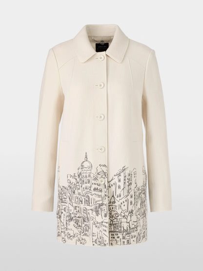 Marc Cain_Smoke_Knitted in Germany Boiled Wool Coat_ZC 31.11 J29_182_07