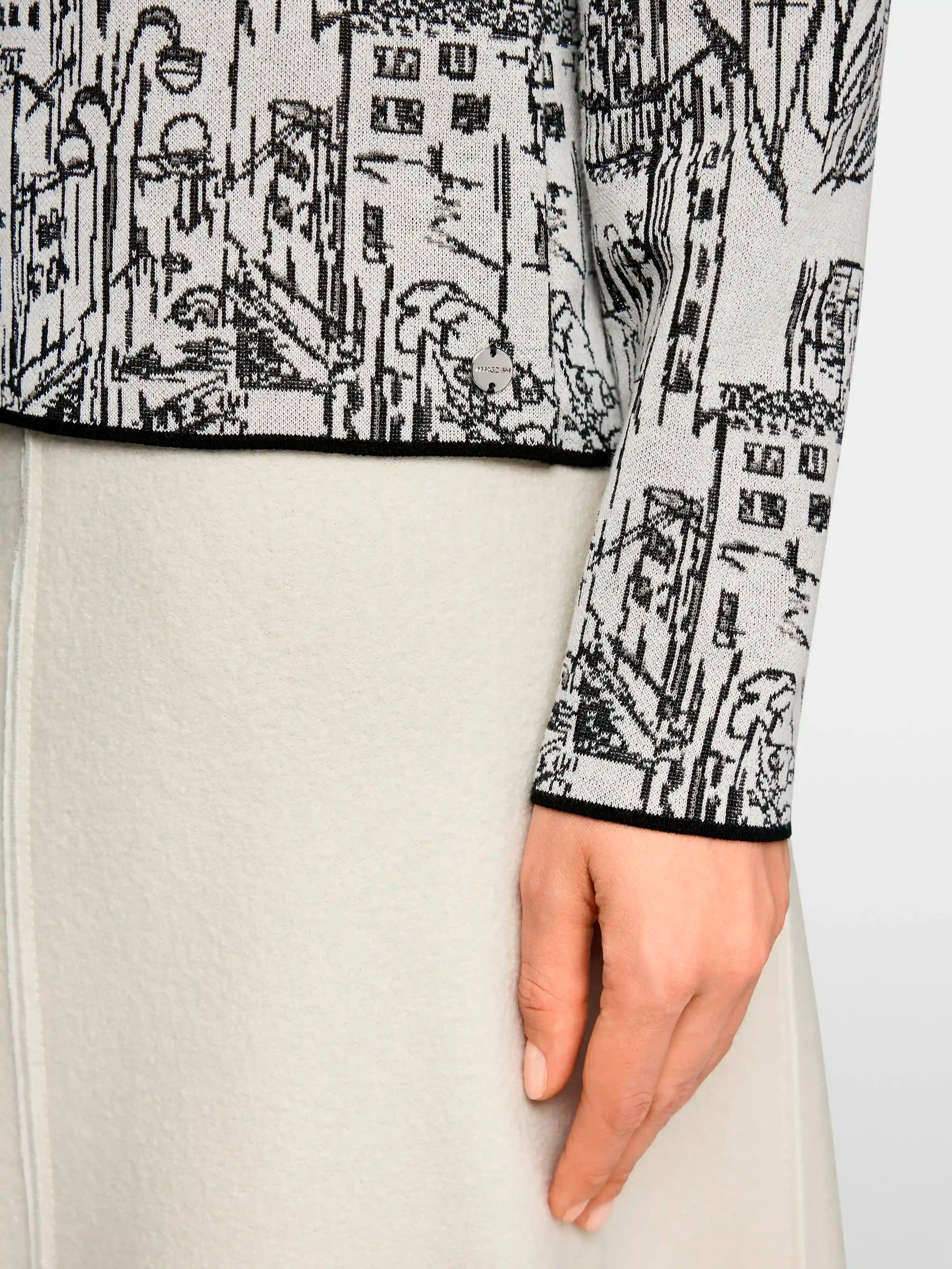 Marc Cain_Smoke_Knitted in Germany Fine Knit Jumper_ZC 41.51 M49_182_04