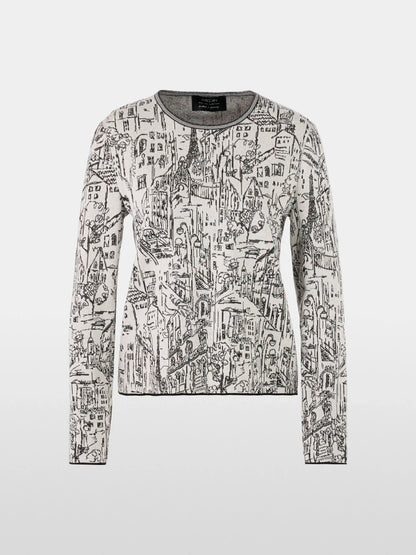 Marc Cain_Smoke_Knitted in Germany Fine Knit Jumper_ZC 41.51 M49_182_07