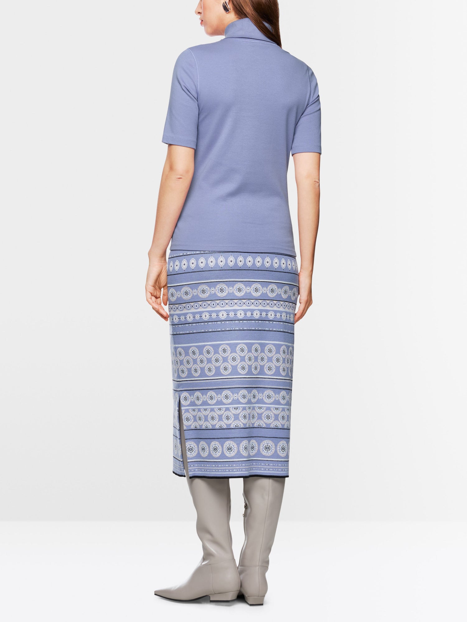 Marc Cain_Bluish Violet_Turtleneck T-Shirt_ZC 48.06 J15_774_03