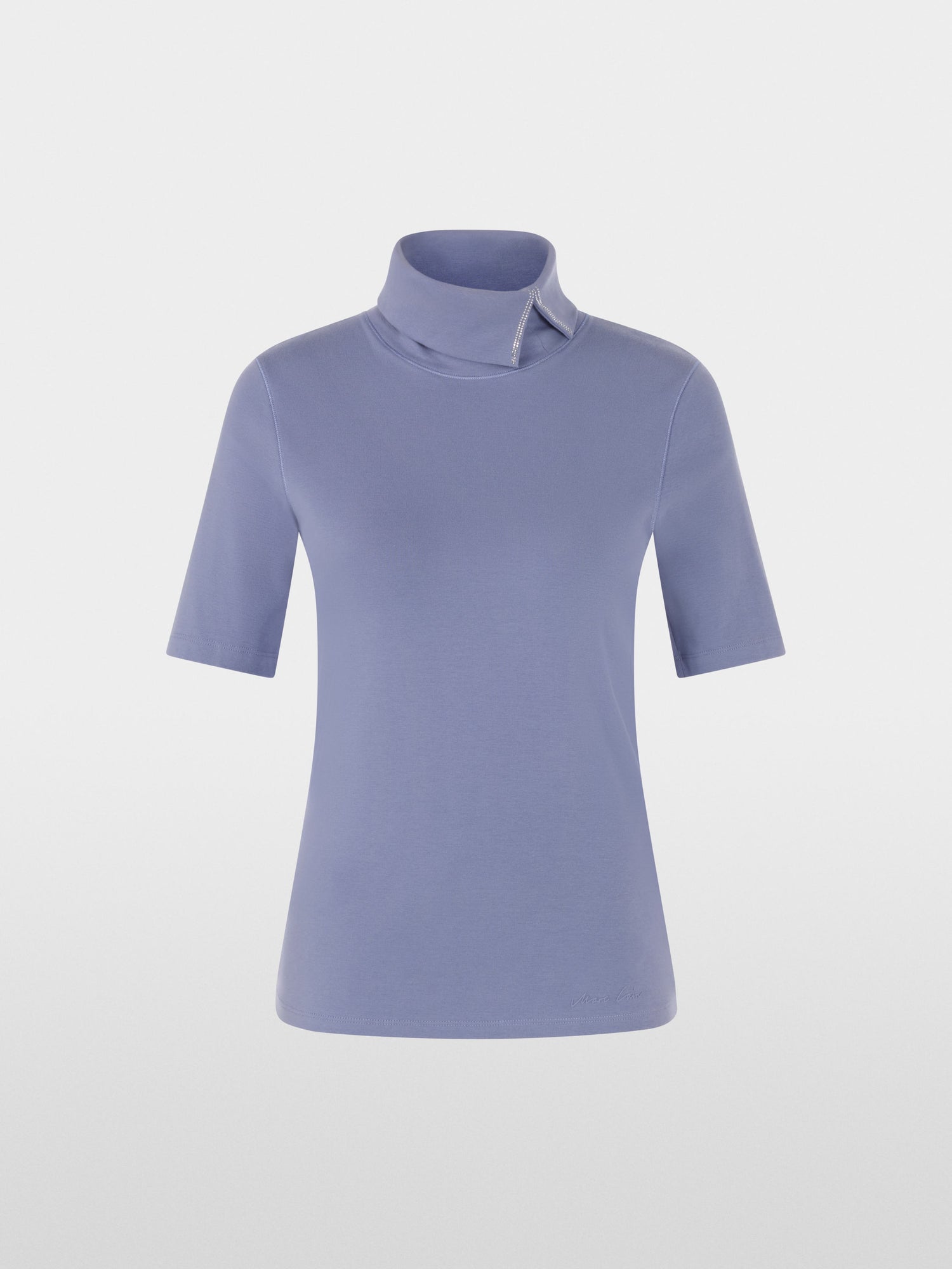 Marc Cain_Bluish Violet_Turtleneck T-Shirt_ZC 48.06 J15_774_06