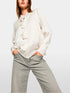 Marc Cain_Smoke_Silk Blouse with Flounce_ZC 51.24 W78_182_05