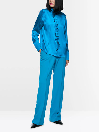 Marccain_Bright Sea_Silk Blouse with Flounce_ZC 51.24 W78_345_01