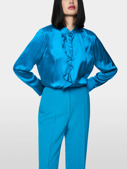 Marccain_Bright Sea_Silk Blouse with Flounce_ZC 51.24 W78_345_06