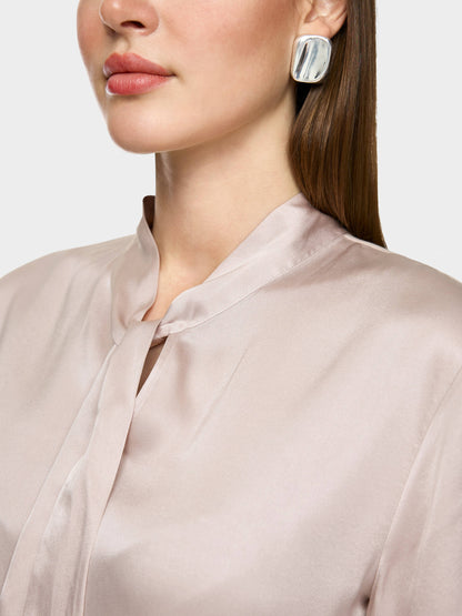 Marc Cain_Light Desert Taupe_Blouse Shirt with Bow_ZC 55.01 J15_702_04