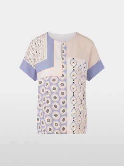 Marc Cain_Light Desert Taupe_Material Mix Blouse Shirt_ZC 55.02 J56_702_06