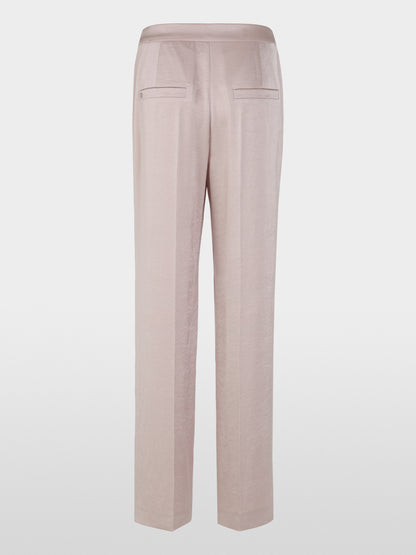 Marc Cain_Light Desert Taupe_WUKARI Trousers in Hammered Satin_ZC 81.12 W46_702_07
