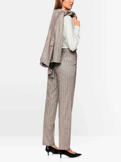 Marc Cain_Soft Charcoal_FENDOU Striped Trousers_ZC 81.25 W73_836_02
