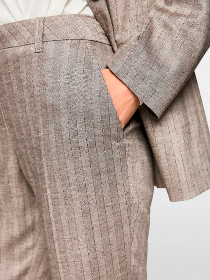 Marc Cain_Soft Charcoal_FENDOU Striped Trousers_ZC 81.25 W73_836_03