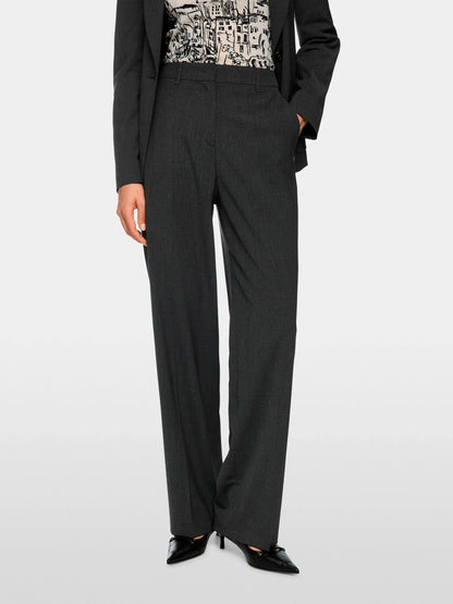 Marc Cain_Flannel_WUKARI Wide Trousers with High Waist_ZC 81.27 W77_842_05
