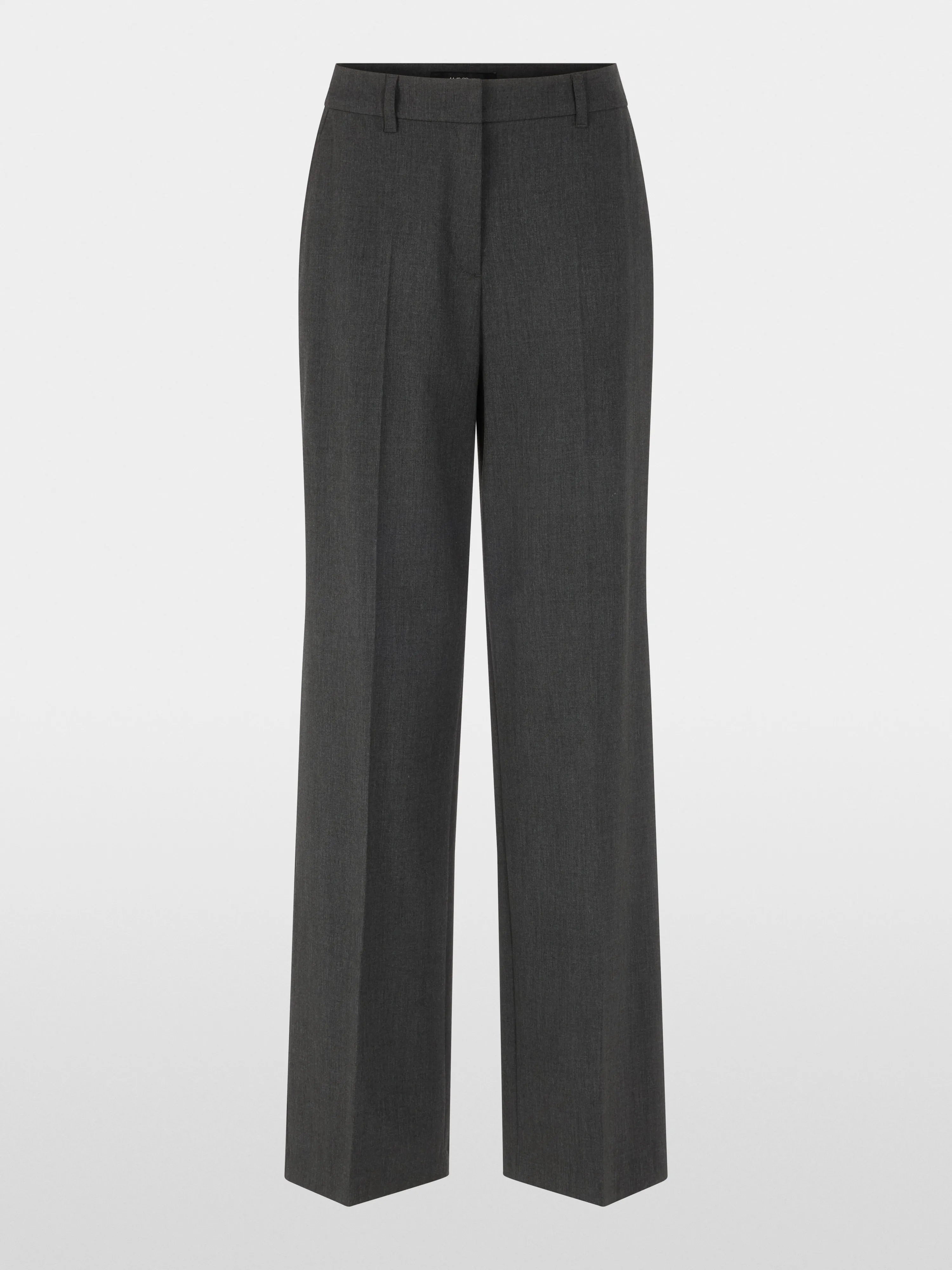 Marc Cain_Flannel_WUKARI Wide Trousers with High Waist_ZC 81.27 W77_842_06