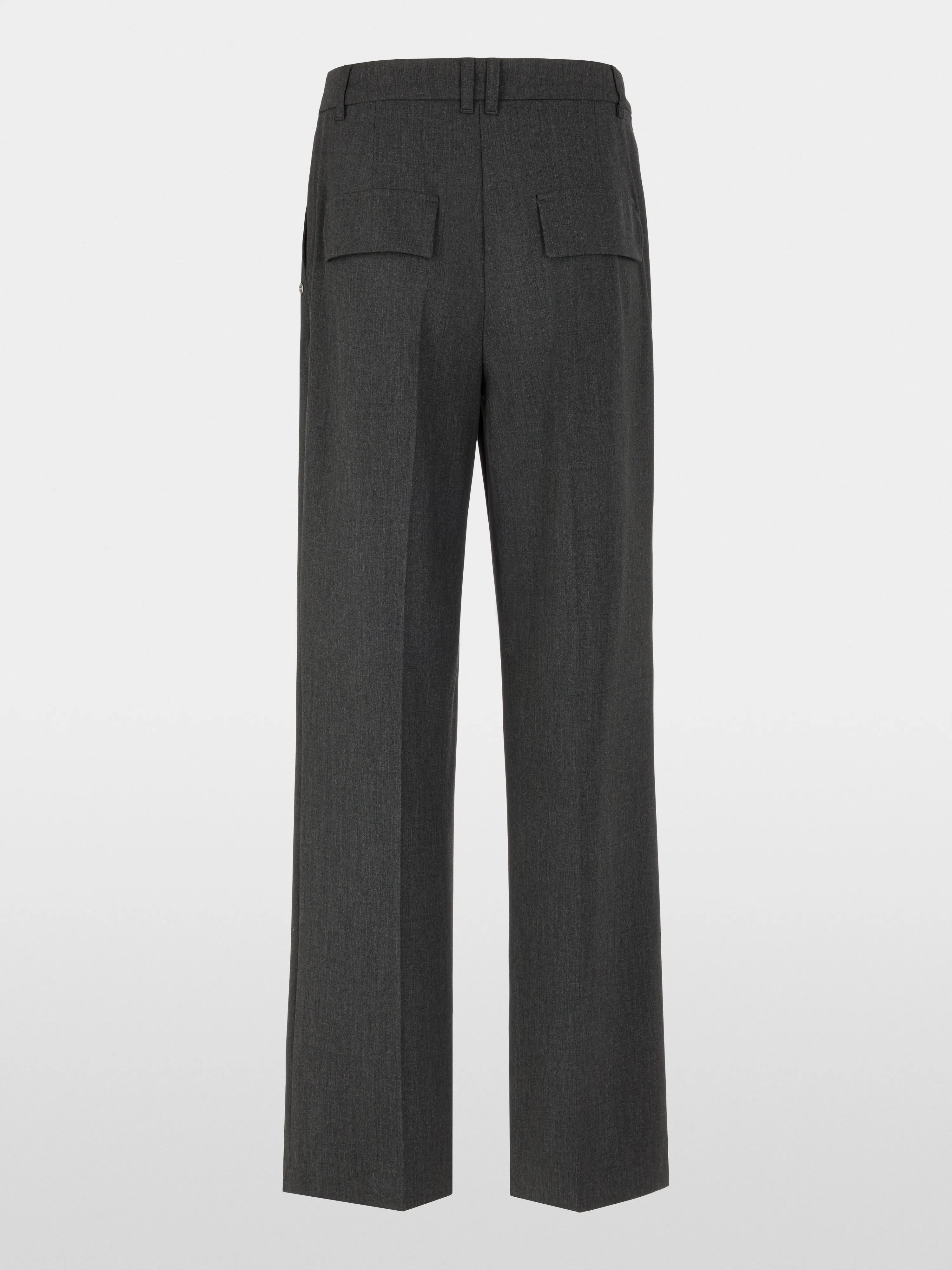 Marc Cain_Flannel_WUKARI Wide Trousers with High Waist_ZC 81.27 W77_842_07