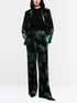 Marccain_Dark Jade Green_WARRI Velvet Trousers with Print_ZC 81.30 W79_556_01